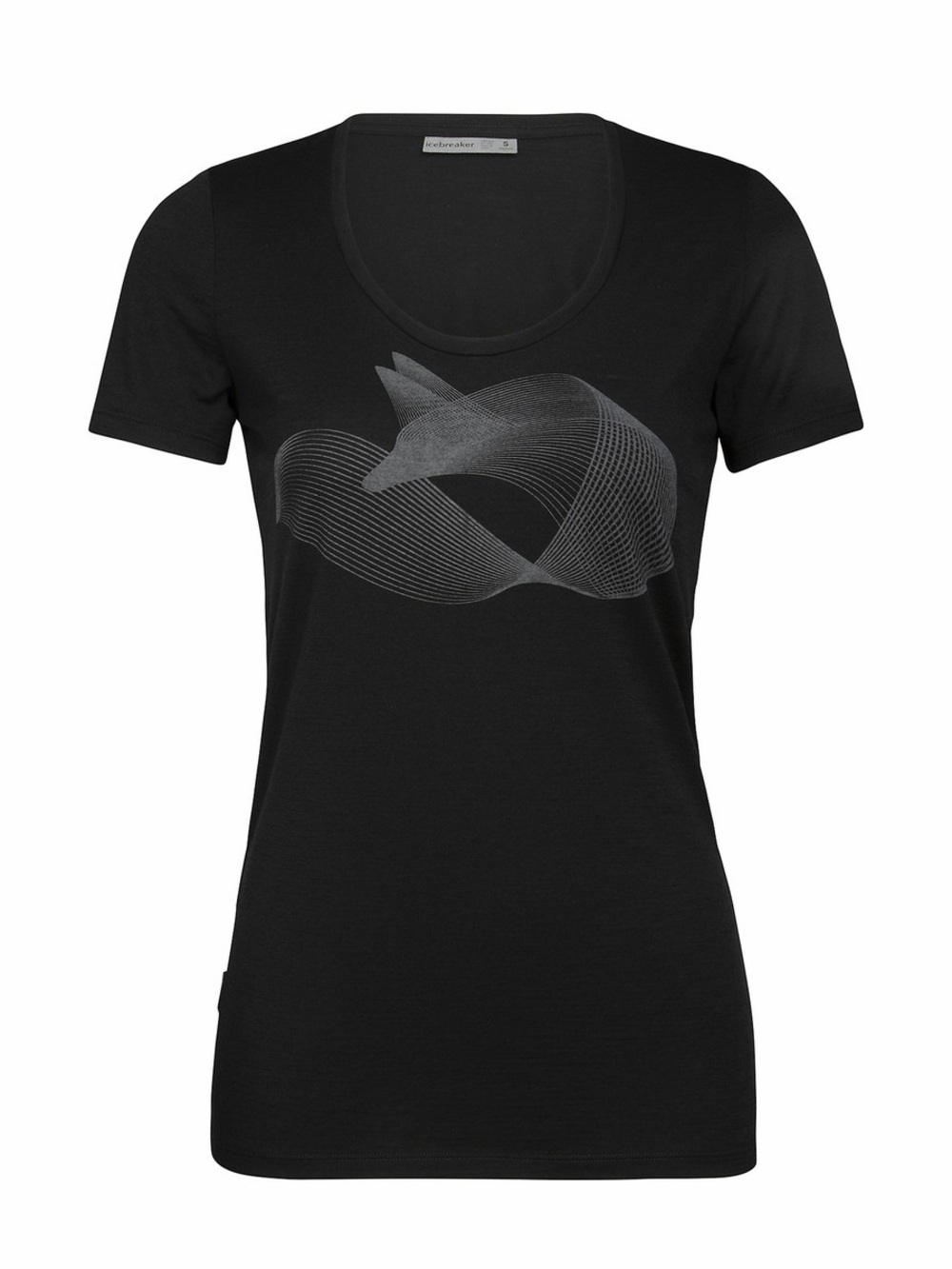 ICEBREAKER - Merino Tech Lite Short Sleeve Scoop T-Shirt Polar Fox